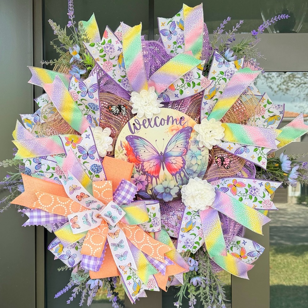 Welcome Butterfly 🦋 Wreath